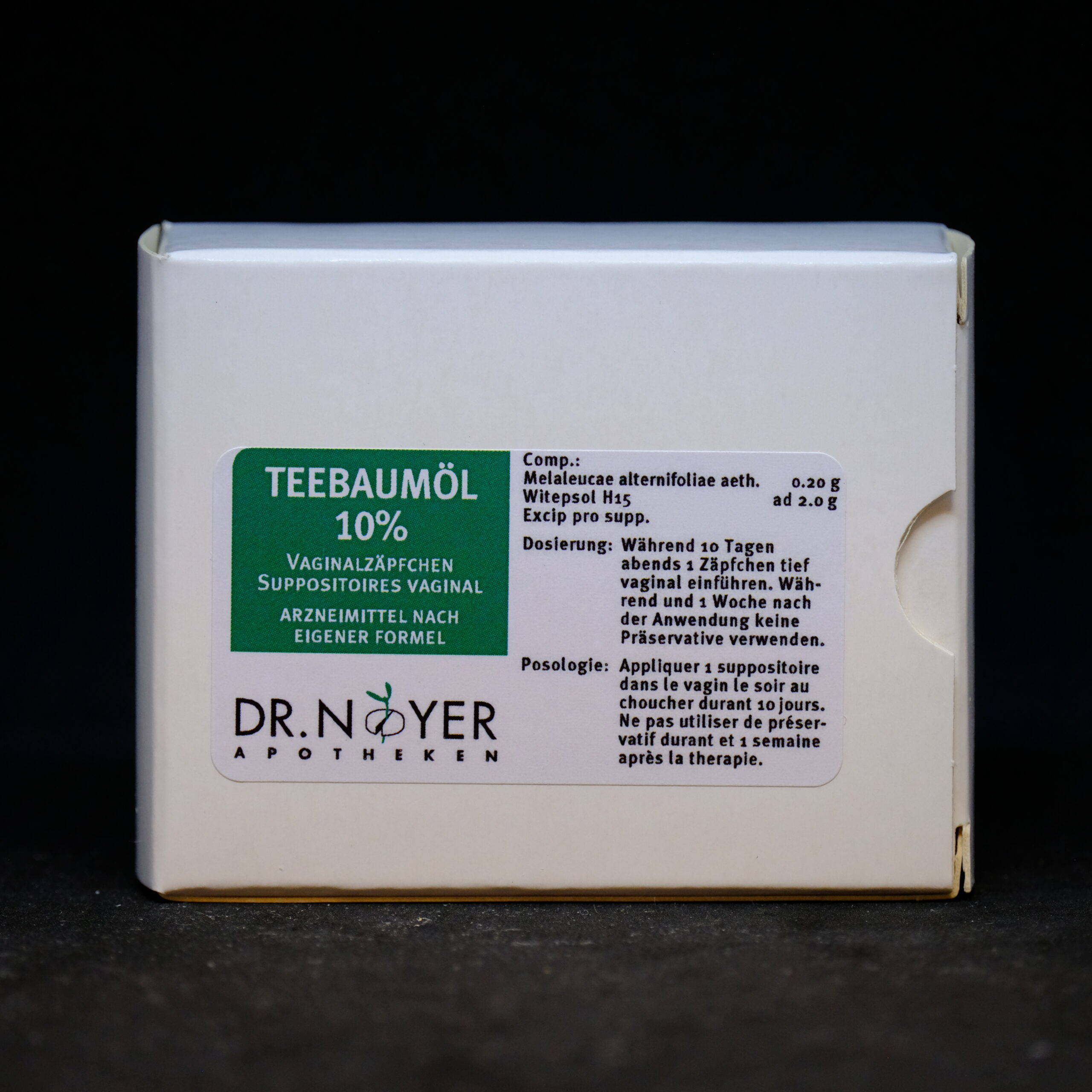 NOYER Teebaumöl Vaginalovula 10 % 10 Stk