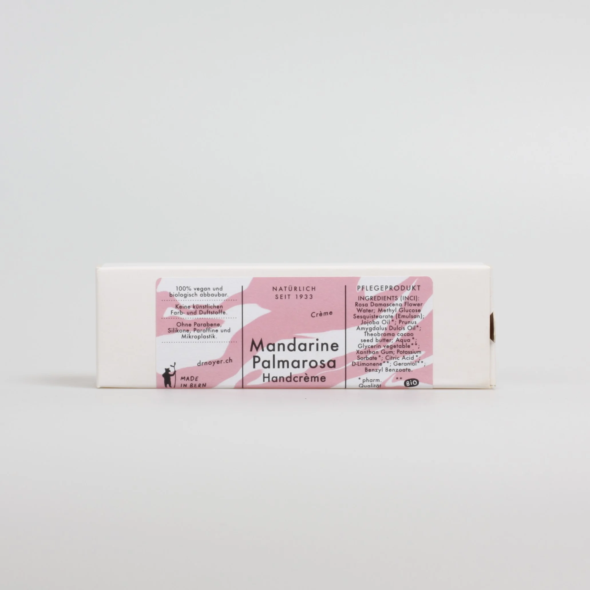 NOYER Mandarine Palmarosa Handcreme Tb 50 g