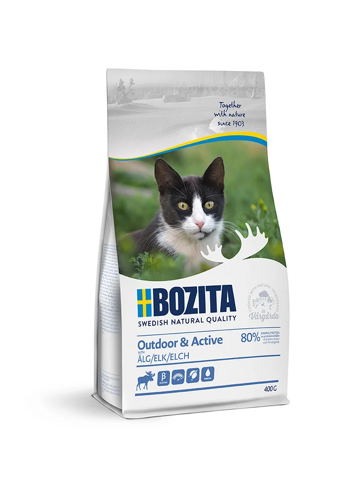 BOZITA CAT TF Outdoor & Active Elch 400 g