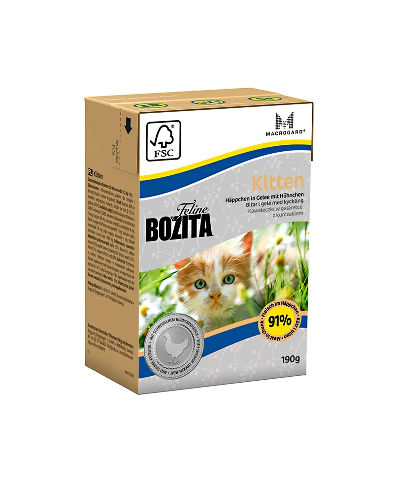 BOZITA CAT NF FELINE Kitten 190 g