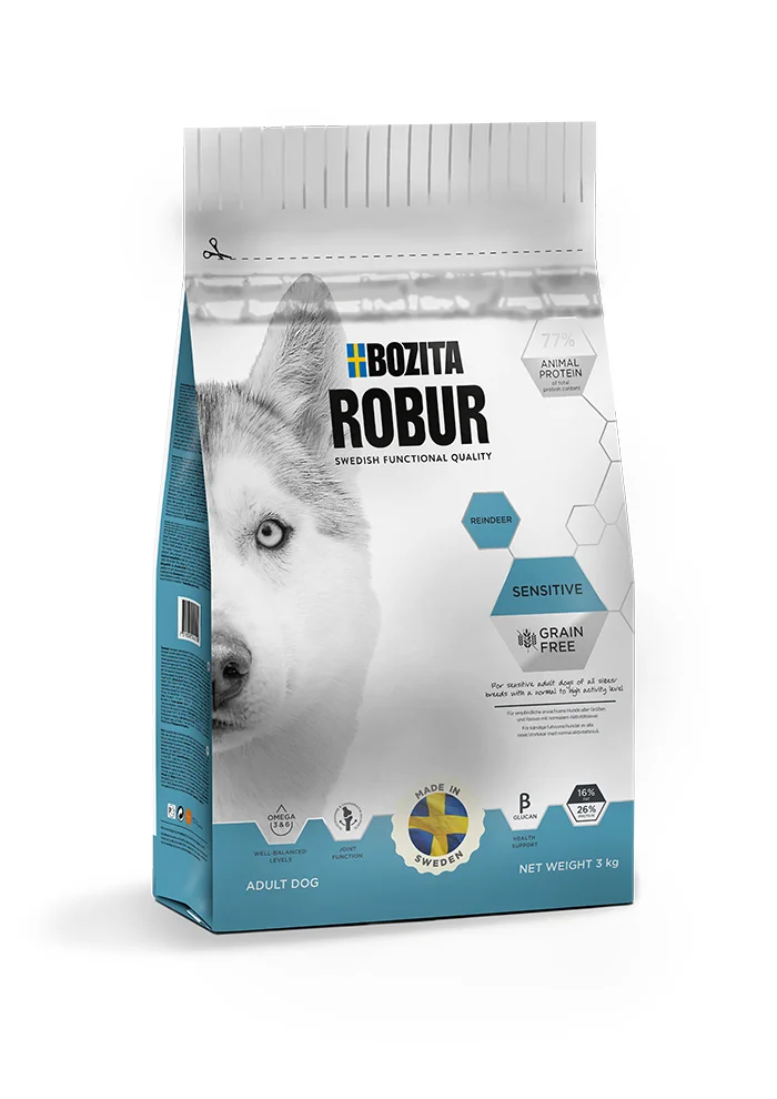 BOZITA DOG TF Robur Sensitive Rentier 3 kg