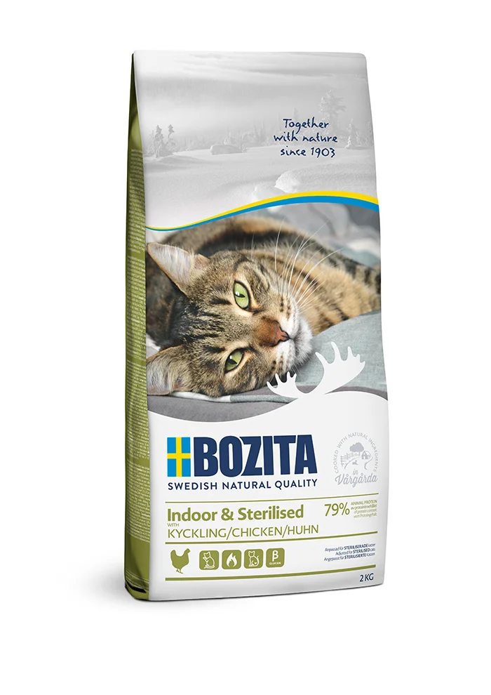 BOZITA CAT TF Indoor & Sterilised Huhn 2 kg