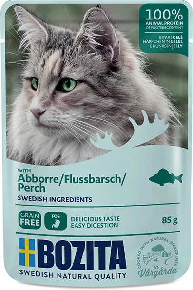 BOZITA CAT NF Häppchen Gelee Barsch 85 g