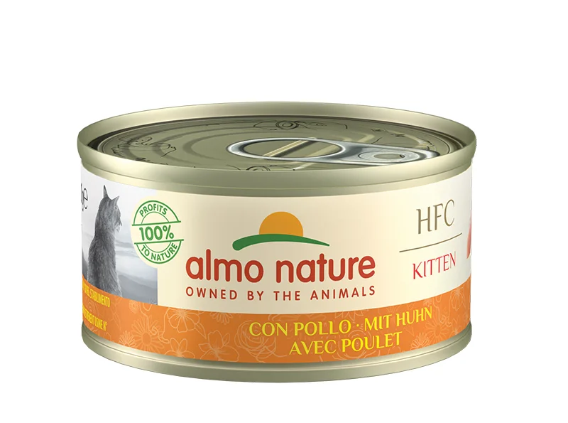 ALMO CAT HFC Natural Kitten Huhn Ds 70 g