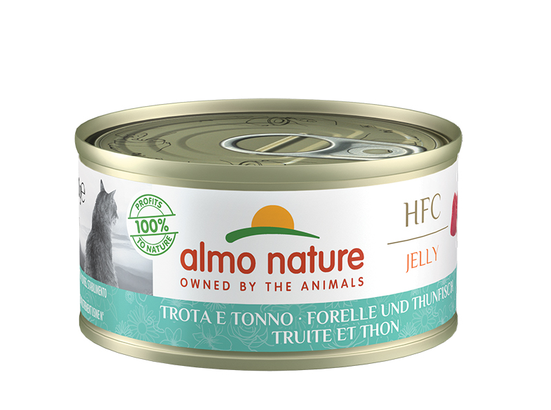 Almo Cat HFC Natural Forelle und Thon Dose 70g