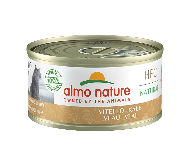 Almo Cat HFC Natural Kalb nass Ds 70 g