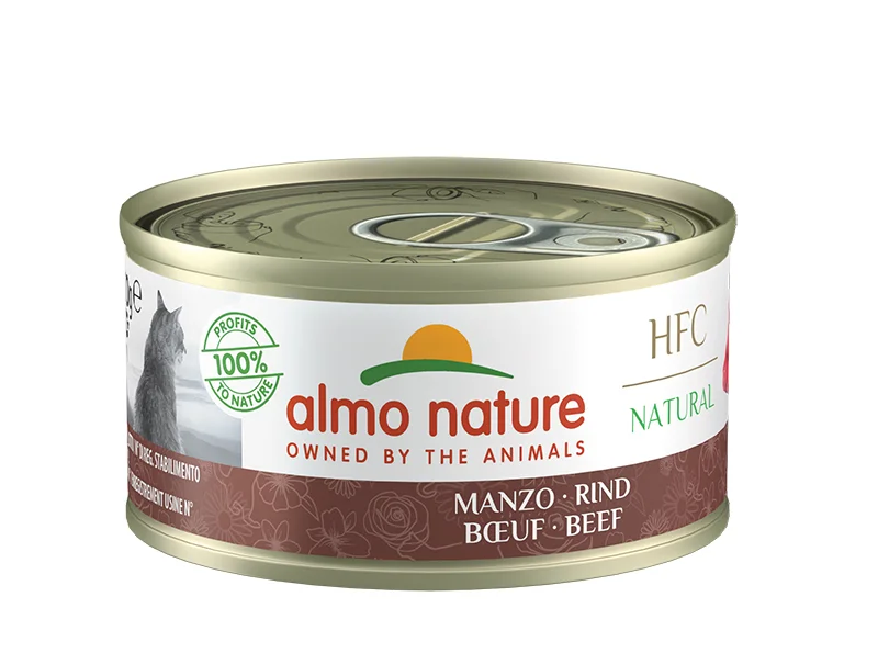 Almo Cat HFC Natural Rind nass Ds 70 g