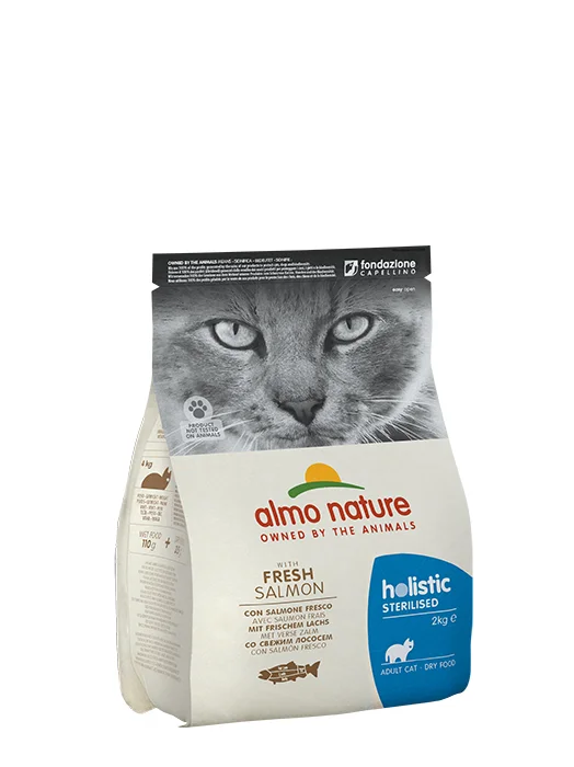 ALMO CAT STERILISED Adult Lachs & Reis 2 kg