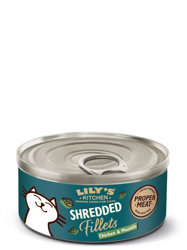 Lily`s Kitchen Feline Fillets Chicken Mussels 70g