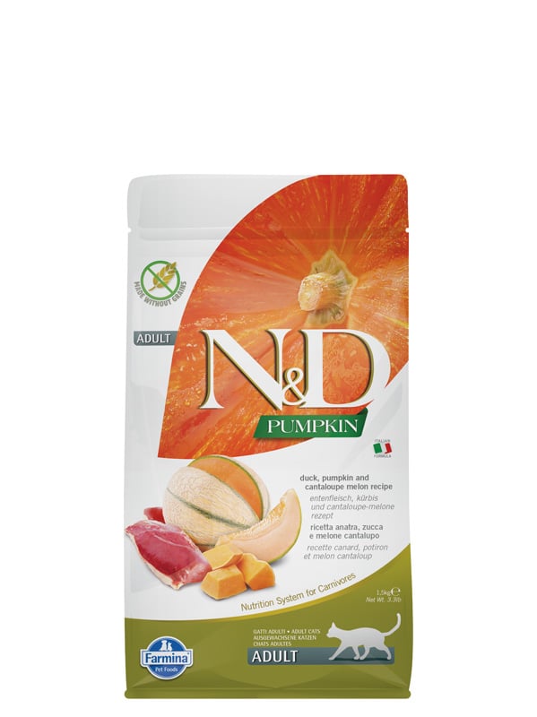 N&D CAT TF PUMPKIN Ente Kürbis Melone 1.5 kg