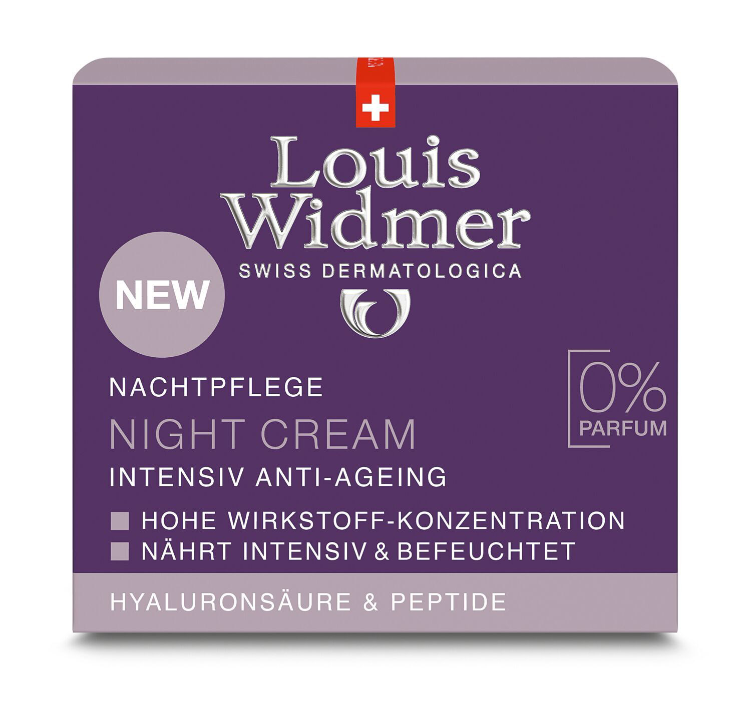 WIDMER AAI Night Cream ohne Parfum 50 ml