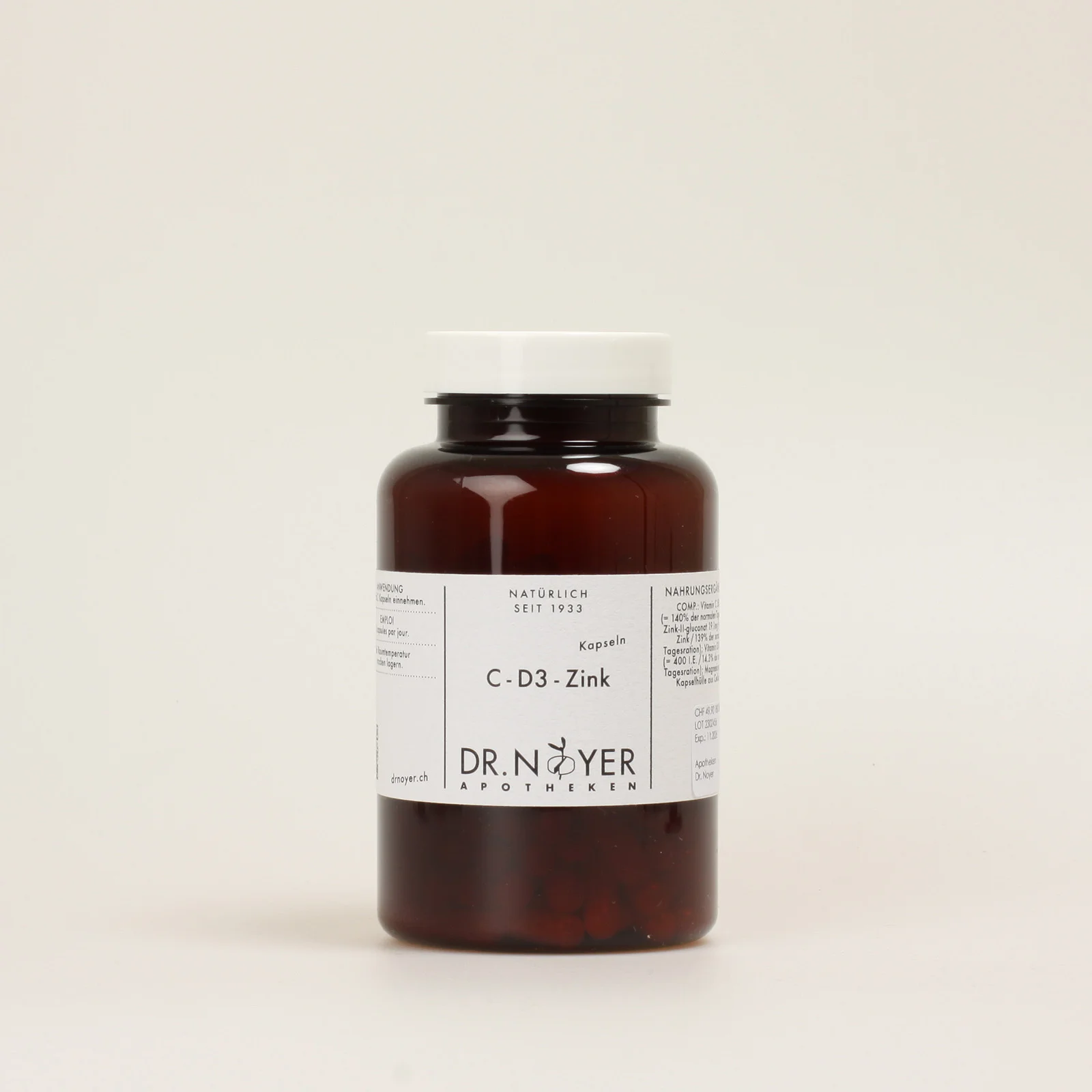 NOYER C – D3 – Zink Kaps 180 Stk