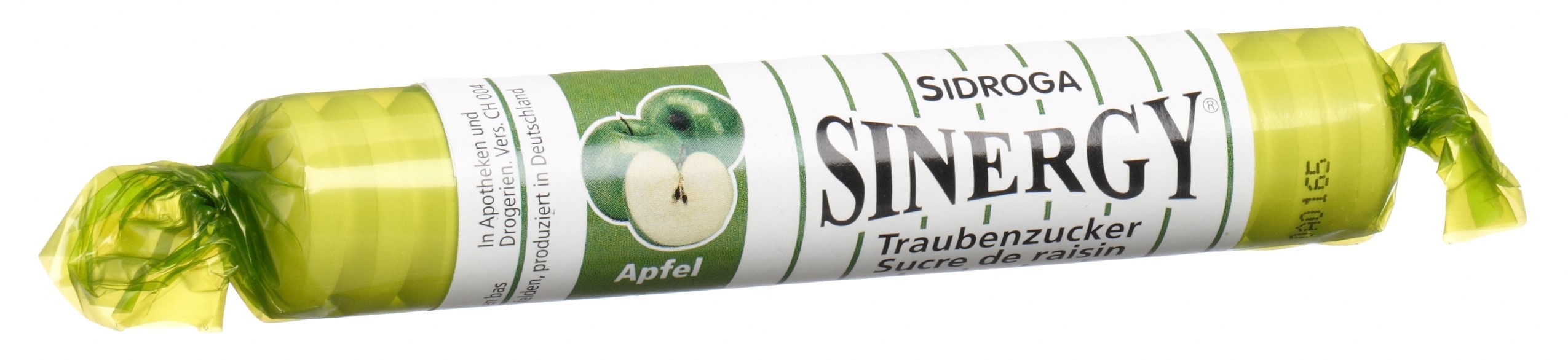 SINERGY Traubenzucker Apfel Rolle 40 g
