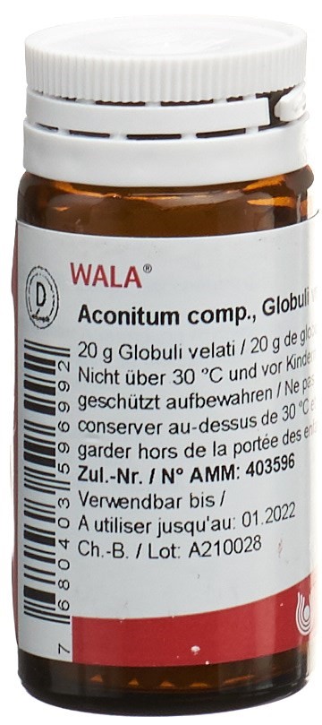 WALA Aconitum comp Glob Fl 20 g