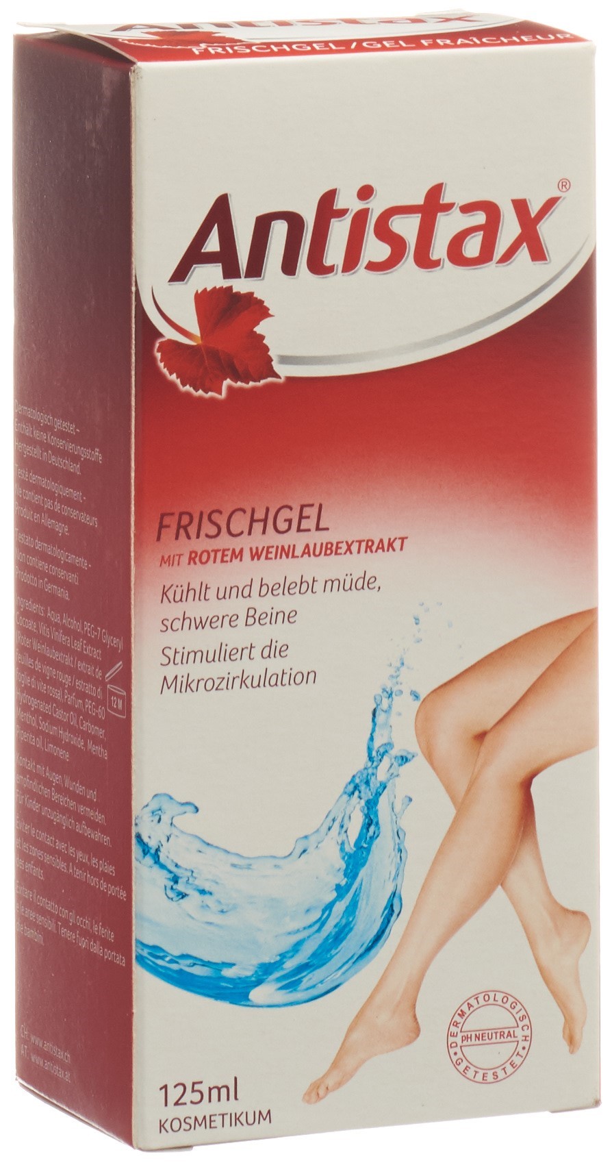 ANTISTAX Frischgel Tb 125 ml