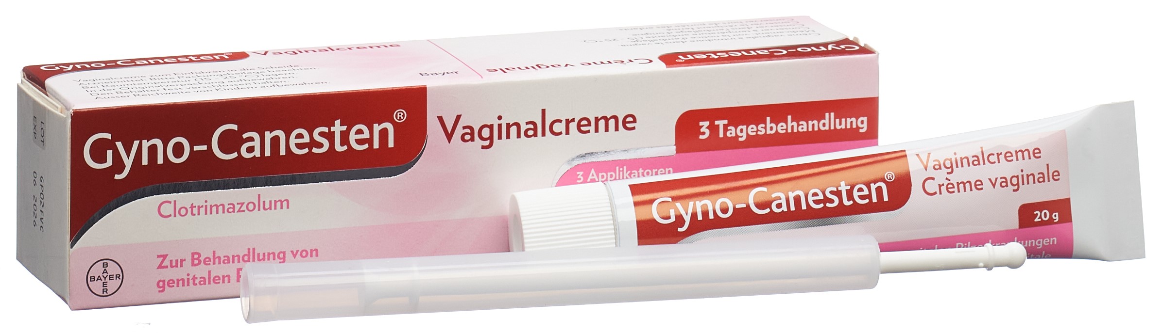 GYNO-CANESTEN Vag Cr 2 % Tb 20 g