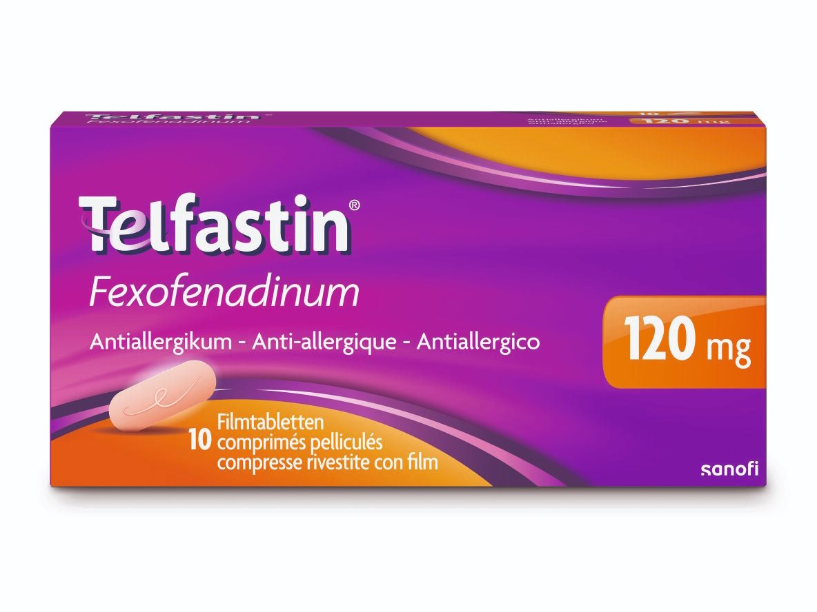 TELFASTIN Filmtabl 120 mg 10 Stk