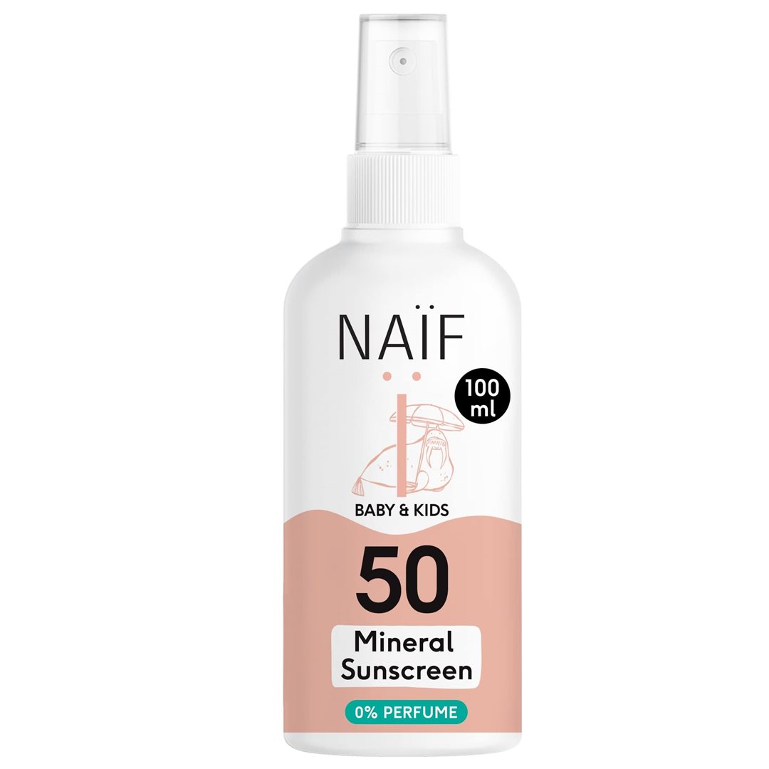 NAIF Baby&Kids Mineral Sun Spr o Parf SPF50 100 ml