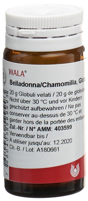 WALA Belladonna/Chamomilla Glob 20 g