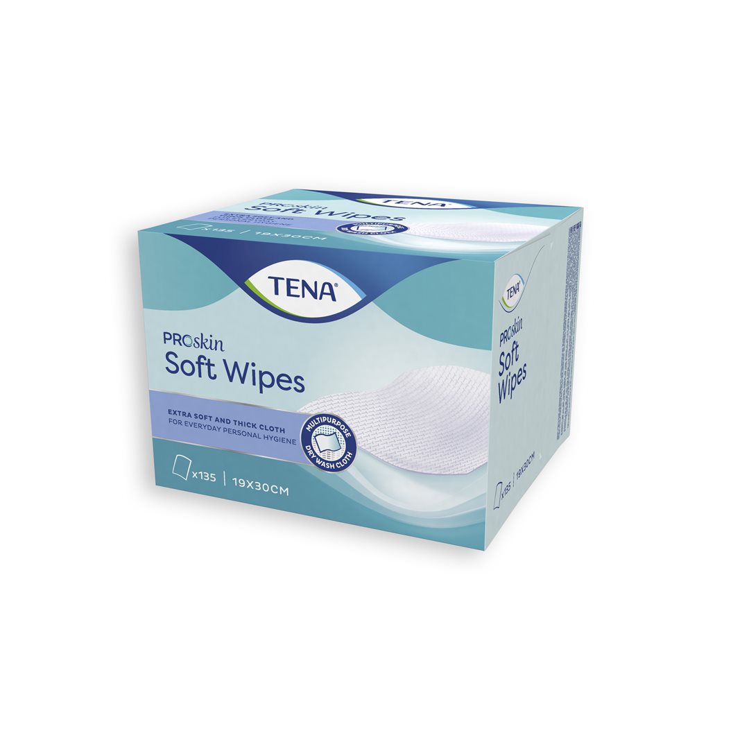 TENA Soft Wipe 19x30cm 135 Stk