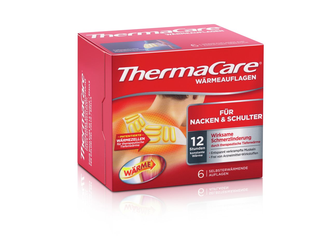 THERMACARE Nacken Schulter Arm Patch 6 Stk