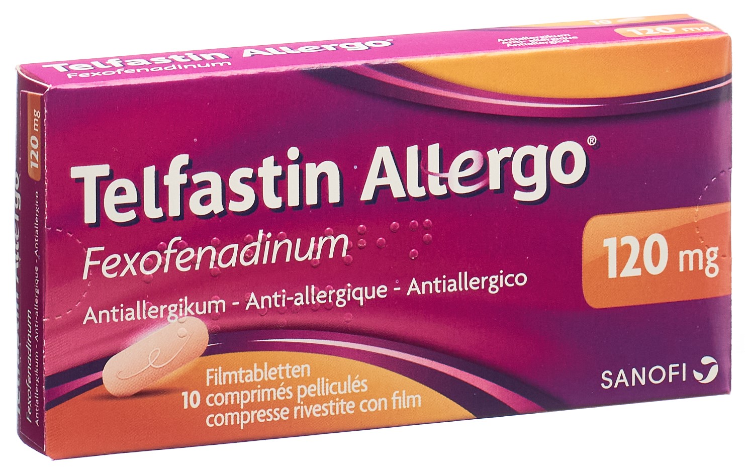 TELFASTIN ALLERGO Filmtabl 120 mg 10 Stk