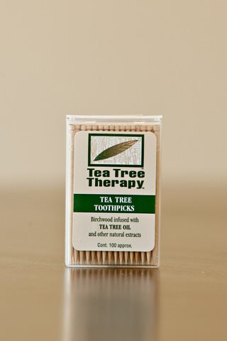 TEA TREE THERAPY Zahnstocher Tea Tree Mint 100 Stk