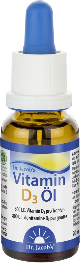 DR. JACOB’S Vitamin D3 Öl 20 ml
