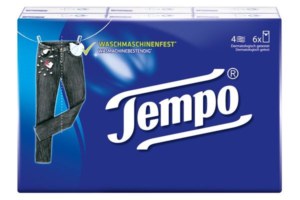 TEMPO Taschentücher Classic 6 x 10 Stk