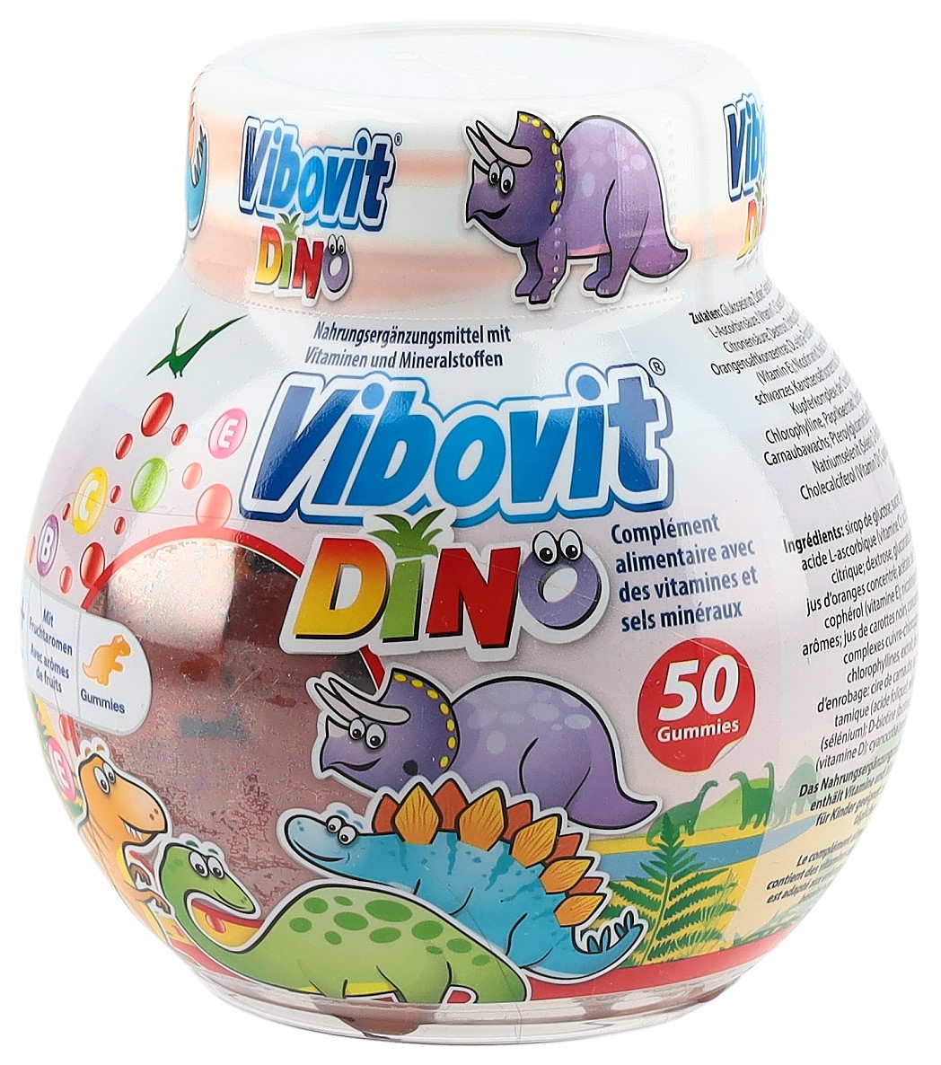 VIBOVIT Dino Fruchtgummis Ds 50 Stk