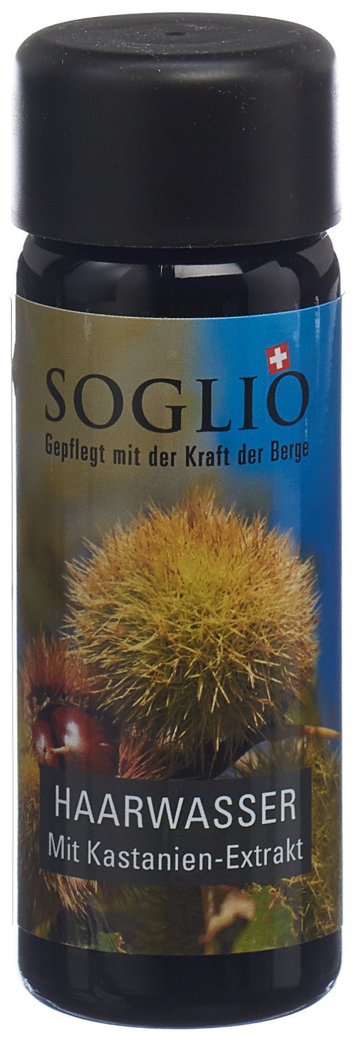 SOGLIO Haarwasser mit Kastanien-Extrakt Fl 100 ml