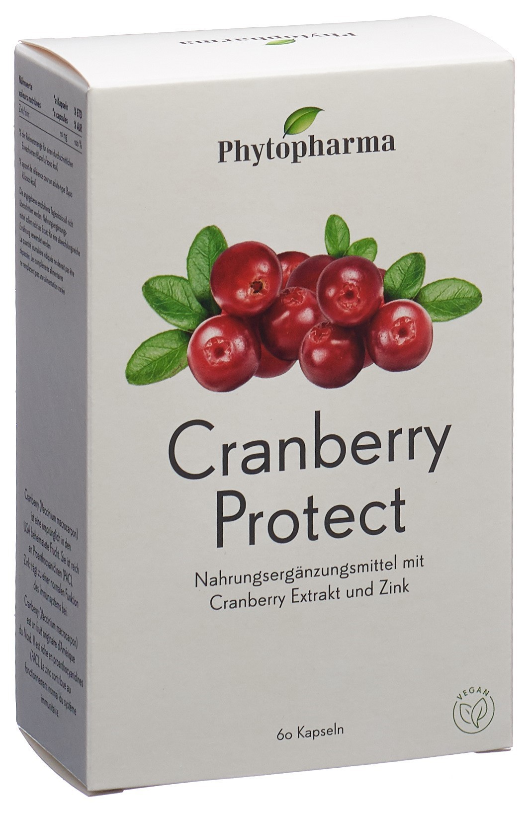 PHYTOPHARMA Cranberry Protect Kaps 60 Stk
