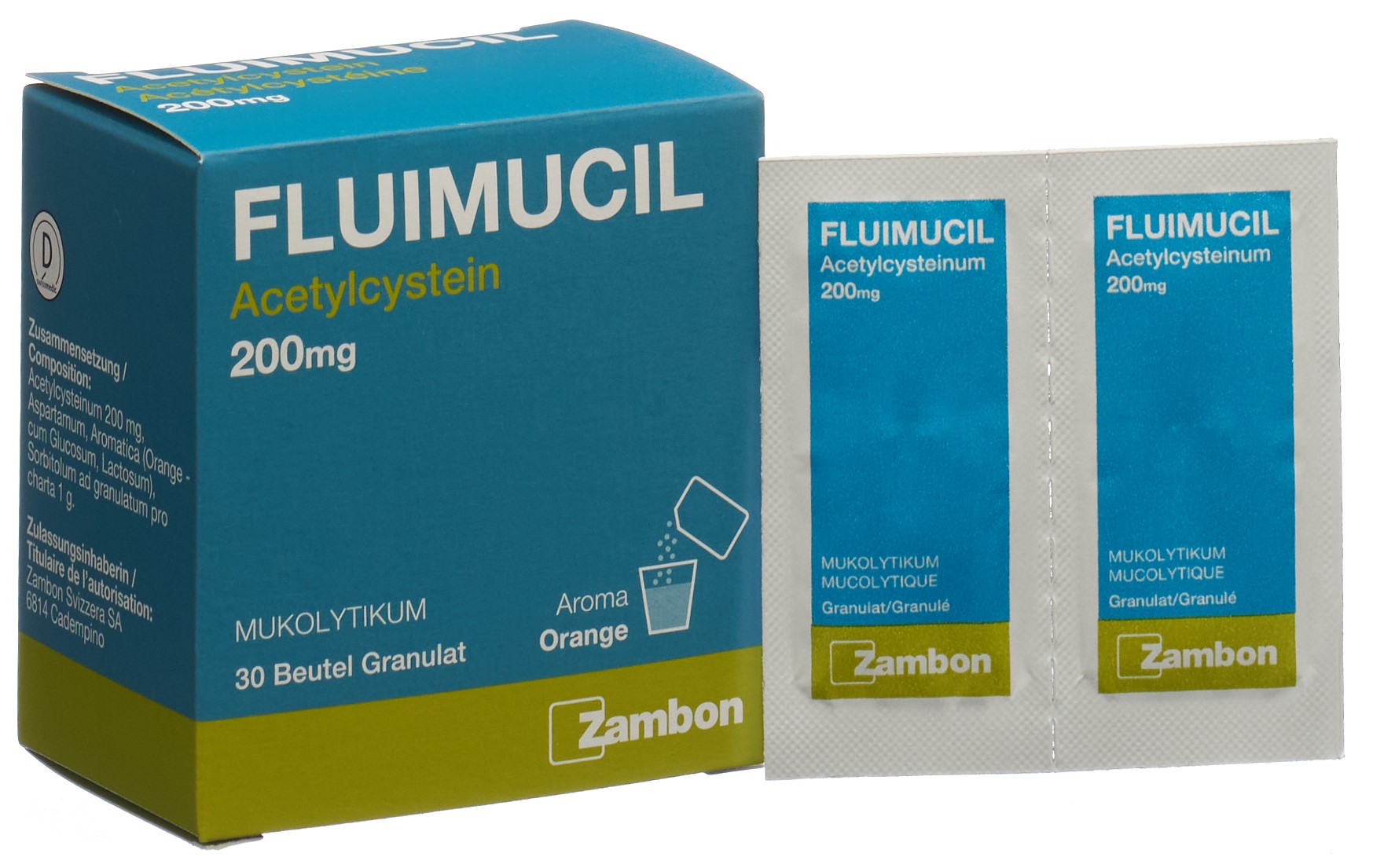 FLUIMUCIL Gran 200 mg Erw Btl 30 Stk