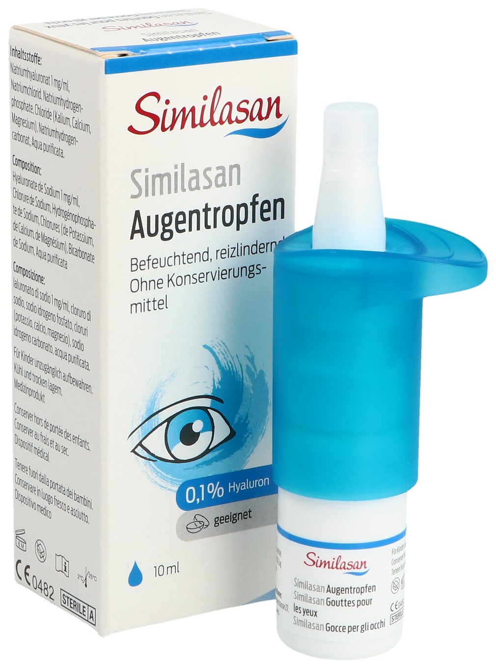 SIMILASAN Augentropfen 0.1 % Hyaluron 10 ml