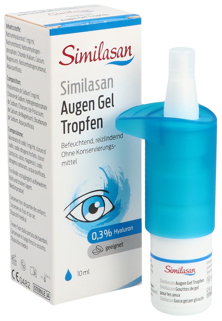 SIMILASAN Augen Gel Tropfen 0.3 % Hyaluron 10 ml