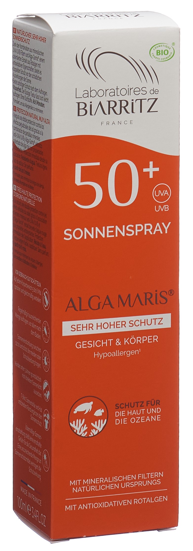 ALGA MARIS Sonnenspray LSF50+ o Parf (#) 100 ml