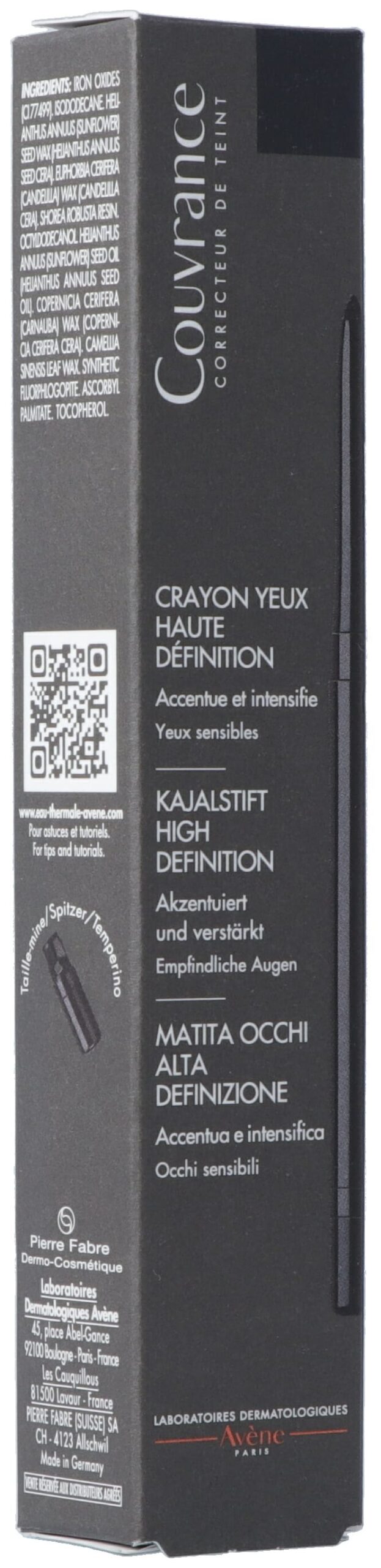 AVENE Couvrance Kajalstift High Definit noir 0.3 g