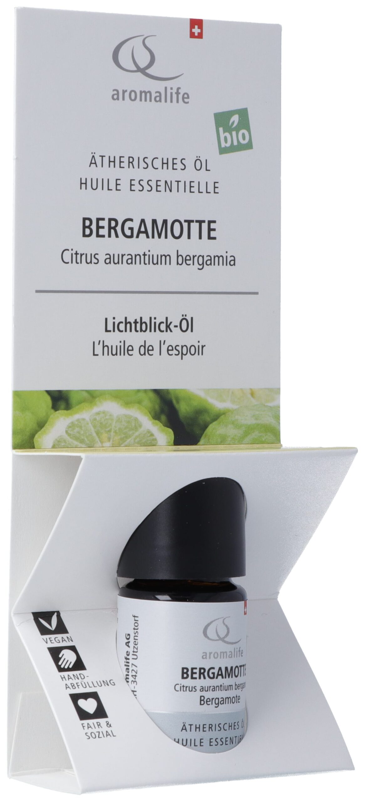 AROMALIFE TOP Bergamotte Äth/Öl BIO 5 ml
