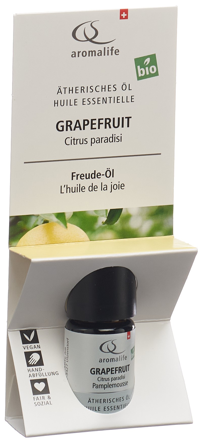 AROMALIFE TOP Grapefruit Äth/Öl BIO Fl 5 ml