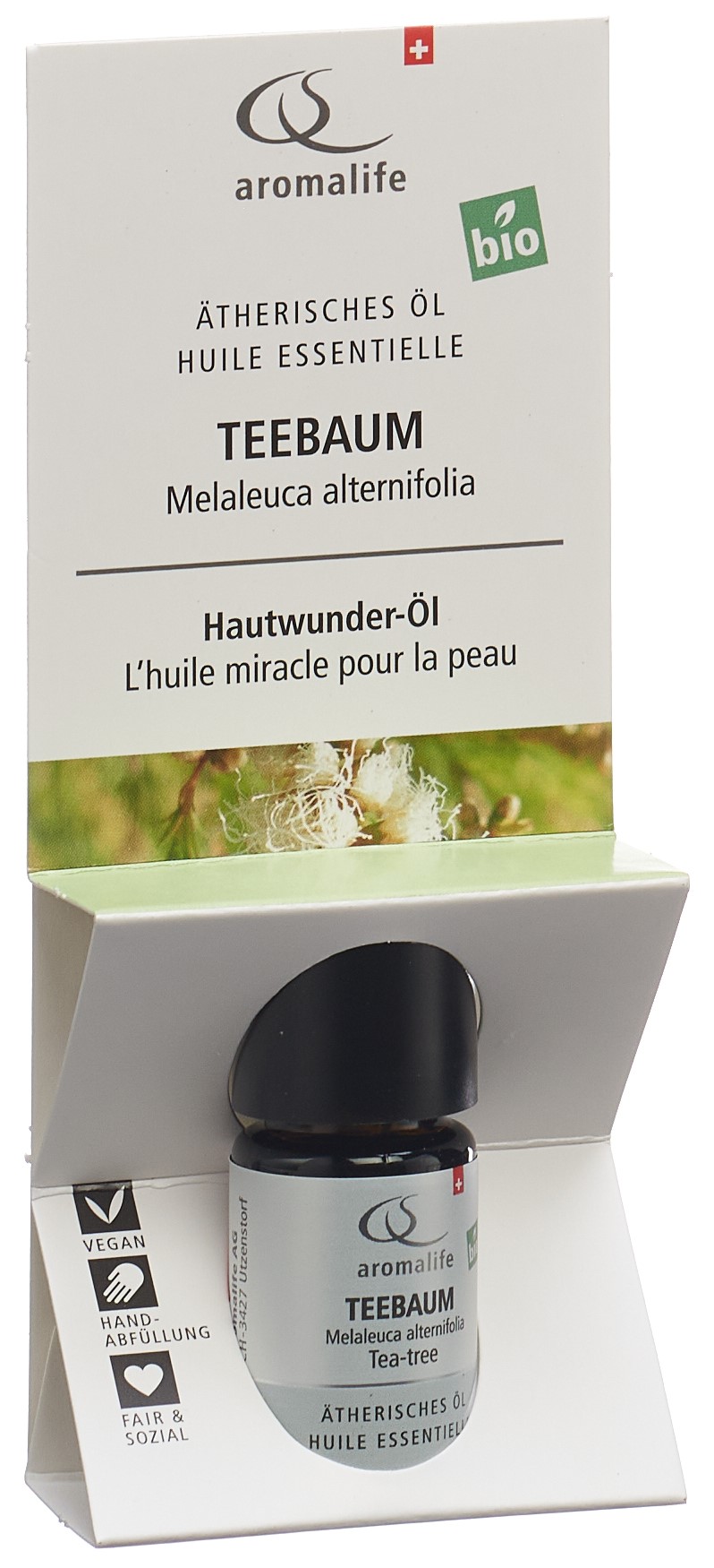 AROMALIFE TOP Teebaum Äth/Öl BIO Fl 5 ml