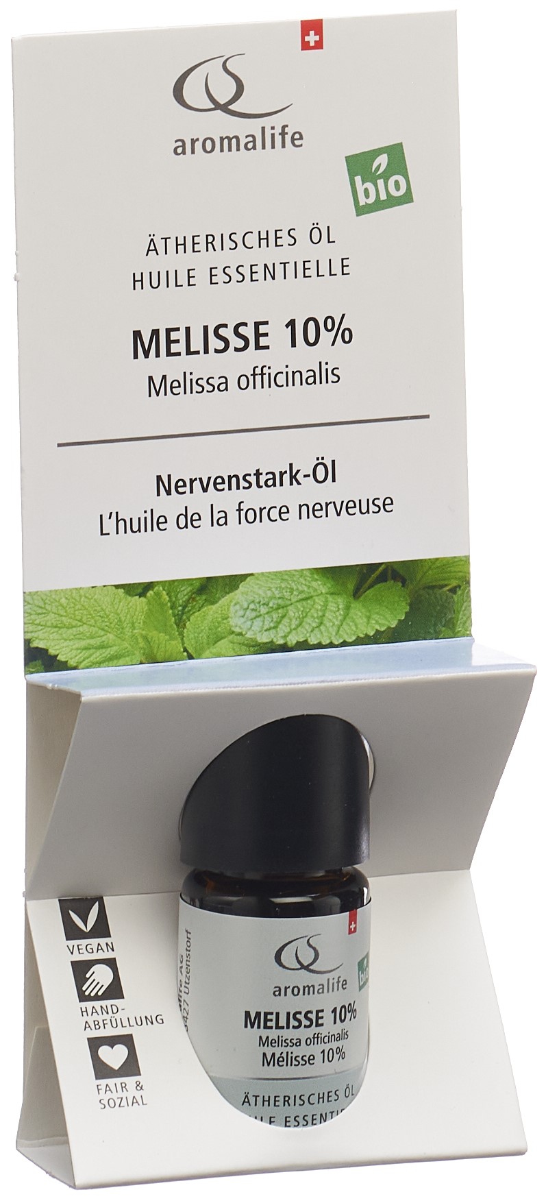 AROMALIFE TOP Melisse Äth/Öl 10 % BIO 5 ml