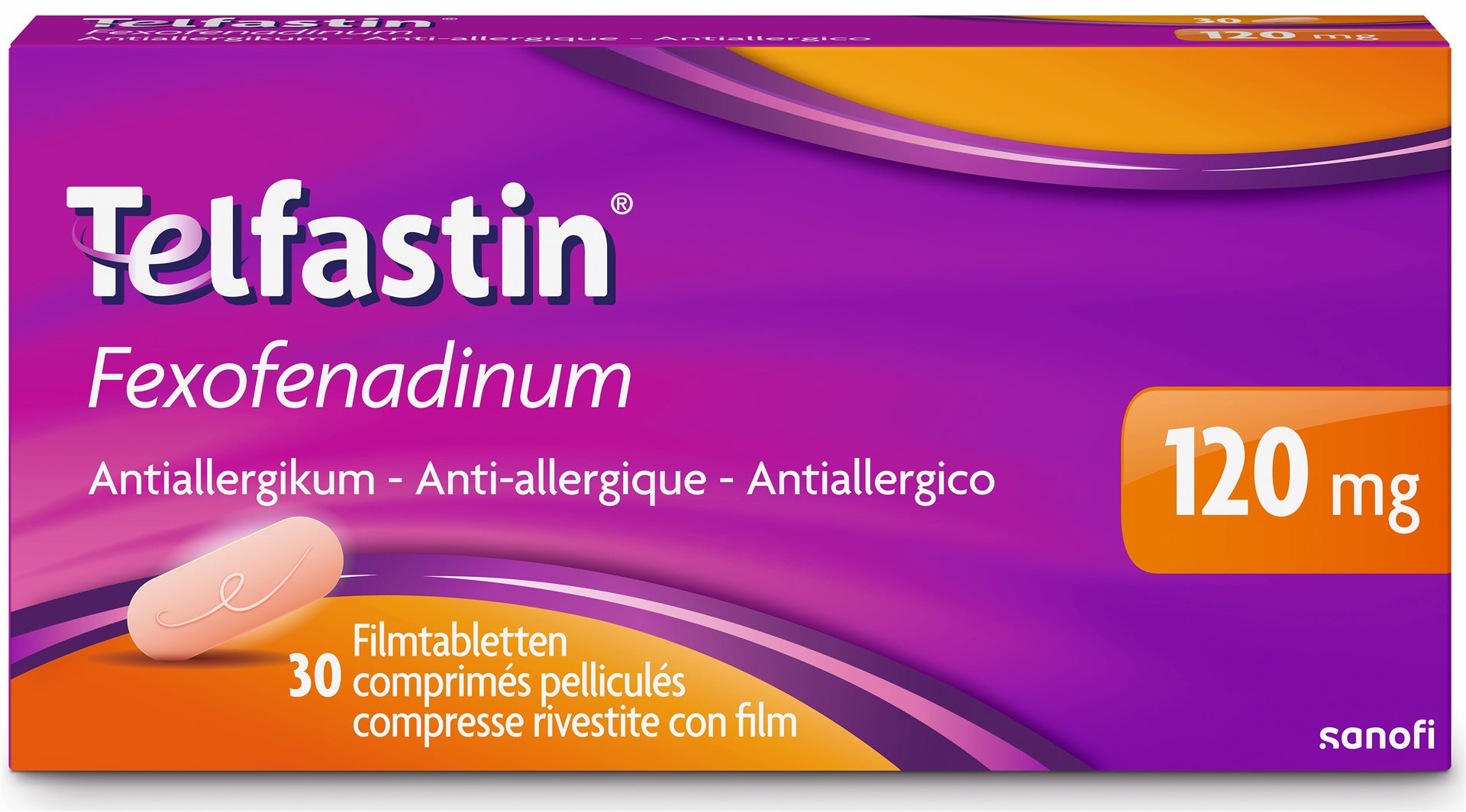 TELFASTIN ALLERGO Filmtabl 120 mg 30 Stk