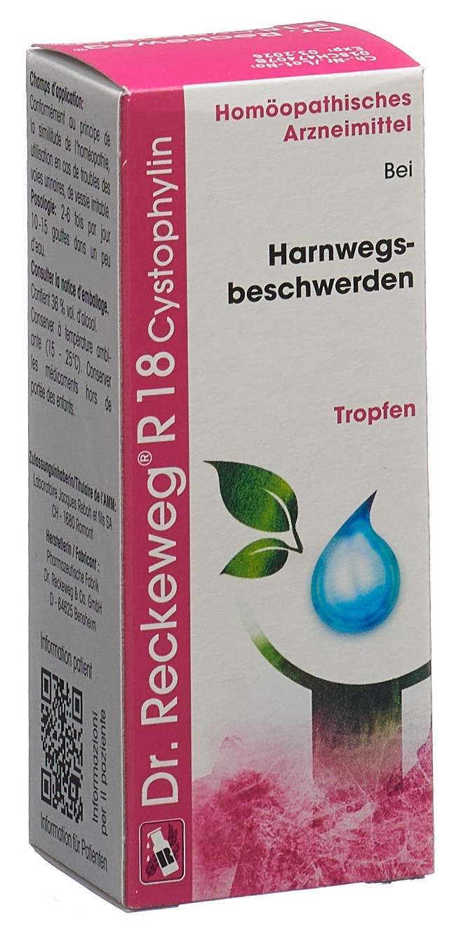 RECKEWEG R18 Cystophylin Tropfen Fl 50 ml