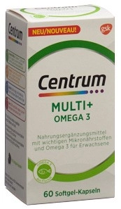 CENTRUM MULTI PLUS OMEGA3 Ds 60 Stk