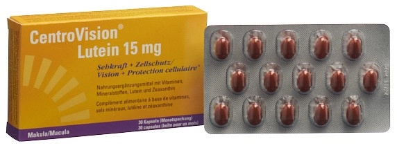 CENTROVISION Lutein 15 mg 30 Stk