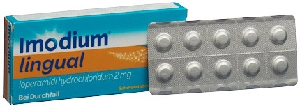 IMODIUM lingual Schmelztabl 2 mg 20 Stk