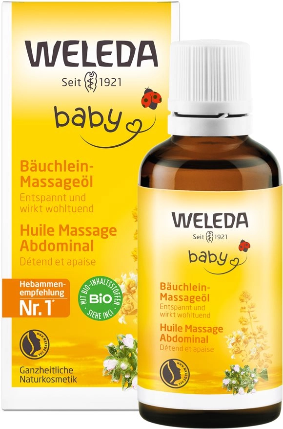 WELEDA BABY Bäuchlein-Massageöl Fl 50 ml