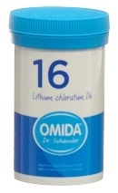 OMIDA SCHÜSSLER Nr16 Lithi chlor Tabl D 6 Ds 100 g