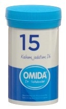 OMIDA SCHÜSSLER Nr15 Kal jod Tabl D 6 Ds 100 g