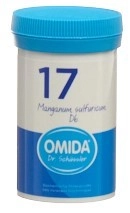 OMIDA SCHÜSSLER Nr17 Mang sulf Tabl D 6 Ds 100 g